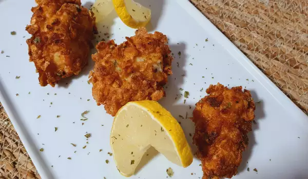 Delicious Chicken Bites with Cornflakes