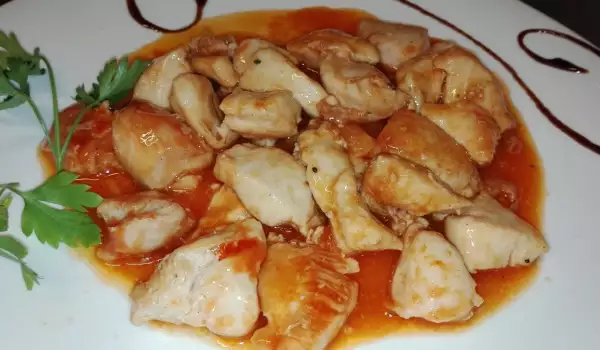 Chicken Bites in Sweet-and-Sour Sauce