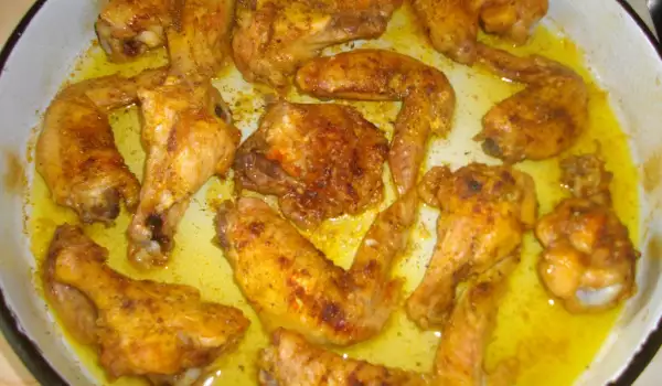 Chicken Wings with Curry