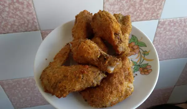 Chicken Wings in the Oven with Tasty Crust
