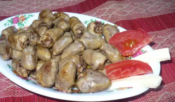 Chicken Hearts for Beer