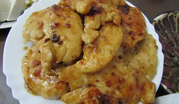 Chicken Breasts with Honey