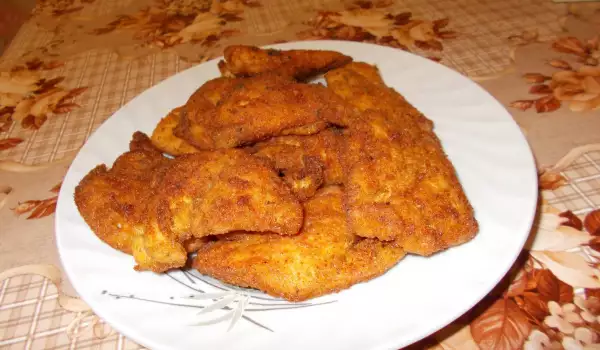 Breaded Chicken Fillet with Curry