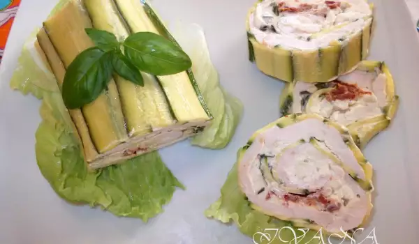 Chicken Roll with Zucchini