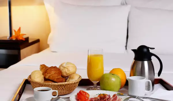 Breakfast in bed