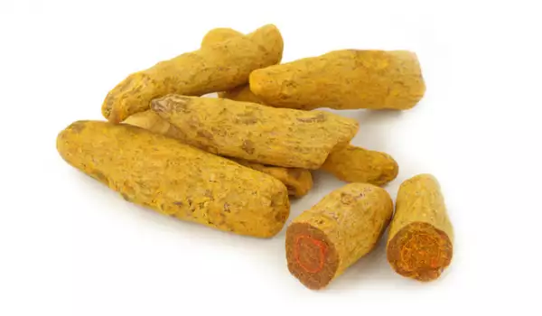 Turmeric roots