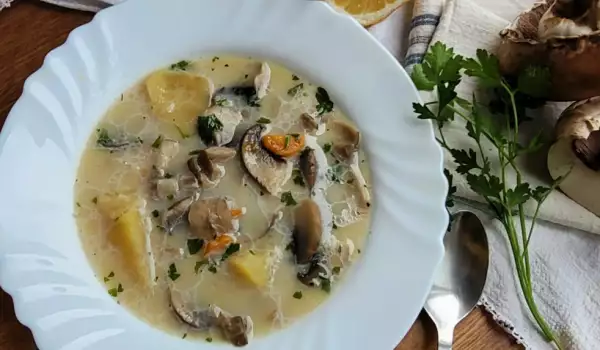 Portobello Mushroom Soup