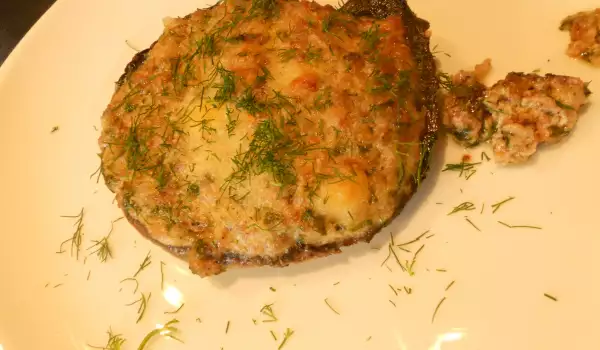 Stuffed Oven-Baked Portobello Mushrooms