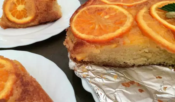 Orange Cake with Cardamom