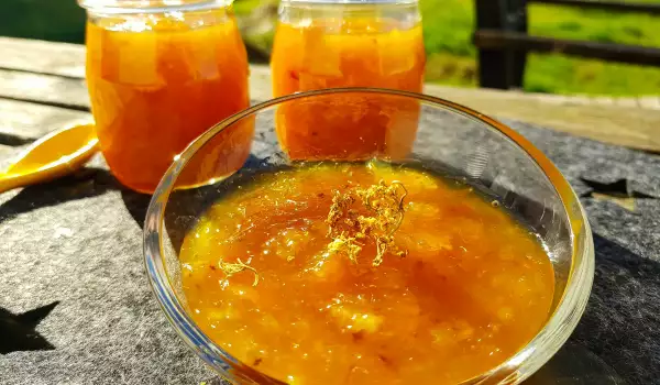 Orange Jam with Elderflower