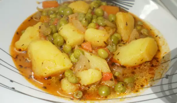 Peas and Potato Stew