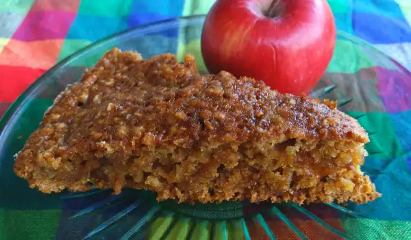 Vegan Apple Pastry with Oatmeal
