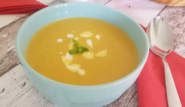 Vegan Potato Soup with Soy Milk