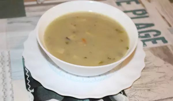 Lean Bolete Mushroom Soup