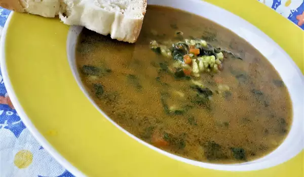 Lean Soup with Spinach
