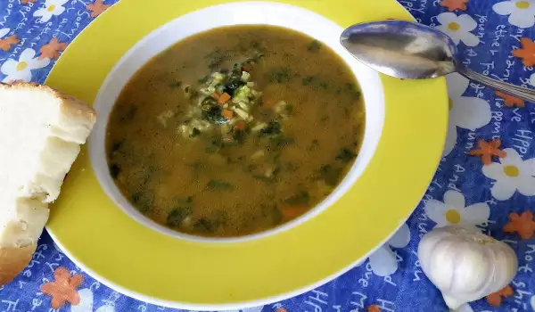 Lean Soup with Spinach
