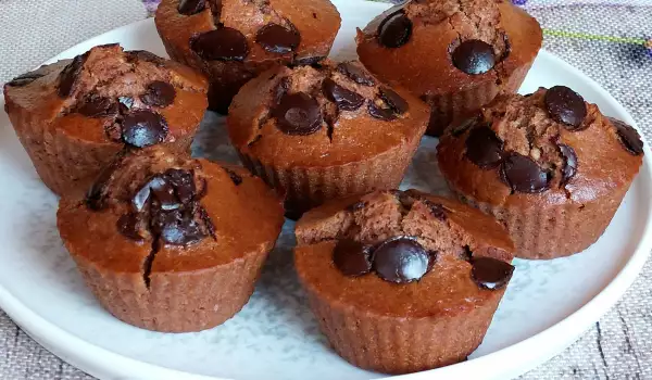 Vegan Cupcakes with Dark Chocolate