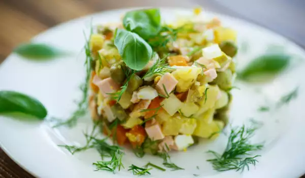 Latvian Spicy Potato Salad