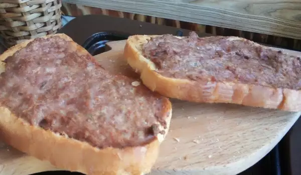 Air Fryer Princesses Sandwiches with Minced Meat