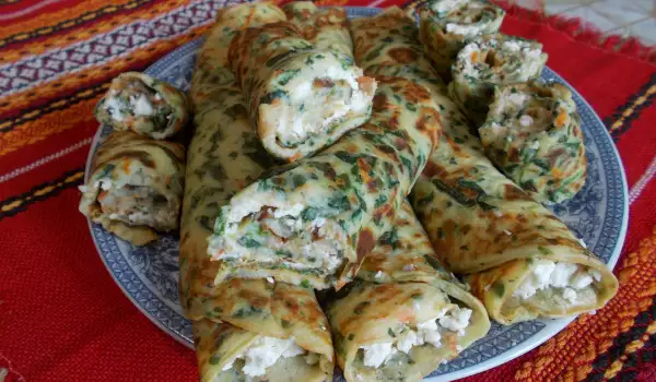Spring Spinach Pancakes