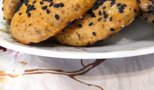Savory Biscuits with Millet Flour, Chia and Sesame Seeds