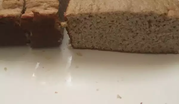 Banana Protein Bread with Peanut Butter