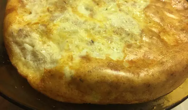 Baked Omelette with Tuna