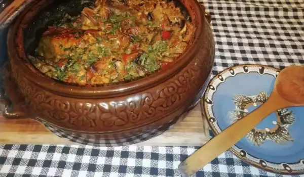 Turkey, Rice and Vegetable Casserole