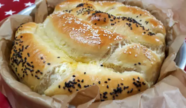 Sprinkling Black Sesame Seeds