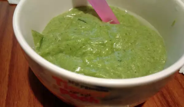 Spinach and Chicken Puree for Babies