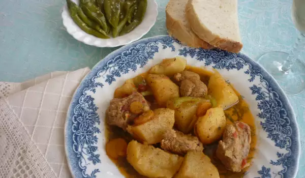 Potato Stew with Pork