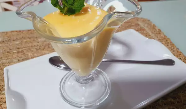 Egg Custard with Butter and Vanilla