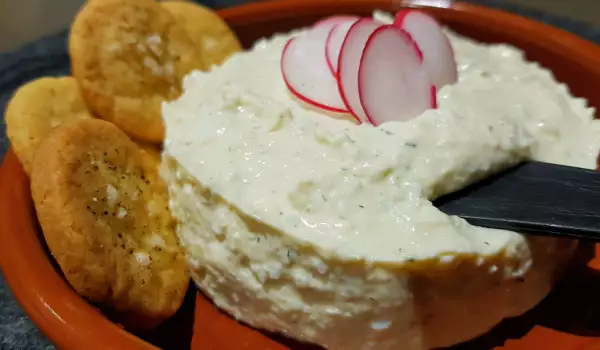 Egg Pate with Blue Cheese