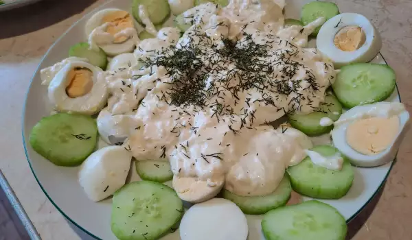 Egg Salad with Turnips