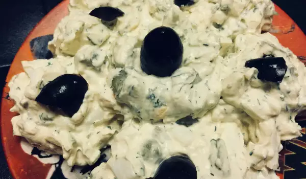 Egg Salad with Cream Cheese