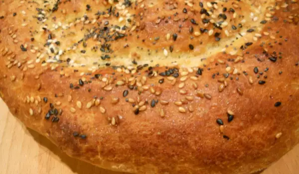 Turkish Ramazan Pidesi Bread