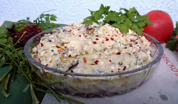 Zucchini and Feta Cheese Salad