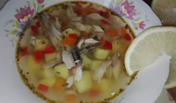 Fish Soup with Mackerel and Vegetables