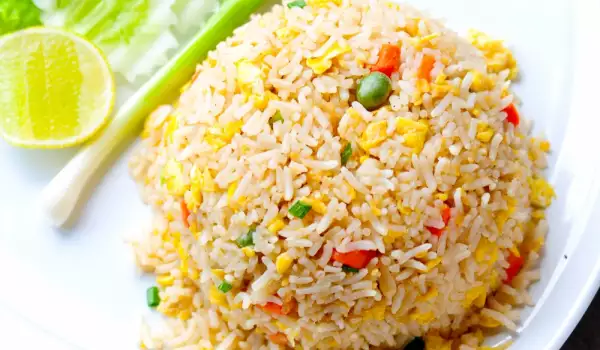 Egg and Ginger Fried Rice