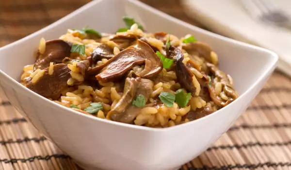 Lean Rice with Mushrooms