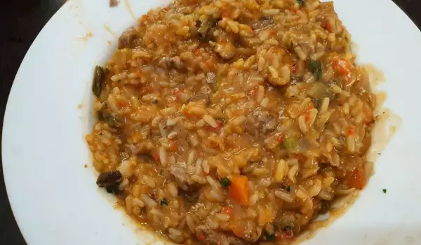 Turkey and Vegetable Risotto