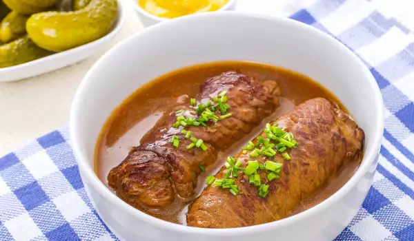 Veal Rouladen with Ham and Cheese