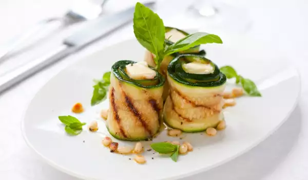 Zucchini Rolls with Filling
