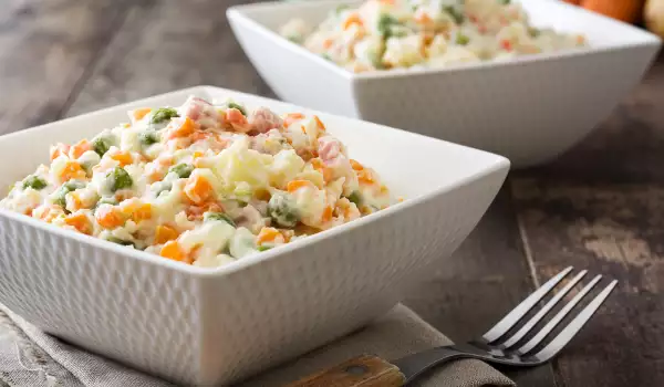 Homemade Russian Salad