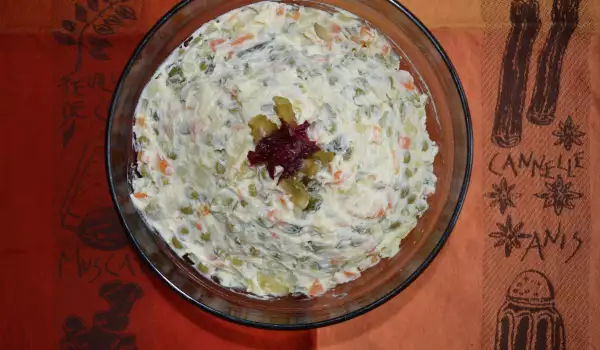 Vegetarian Russian Salad