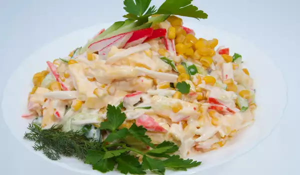 Spring Salad with Mayonnaise