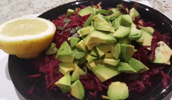Beetroot and Avocado Salad