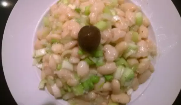 Bean Salad with Leeks and Lemon