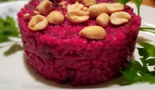 Beetroot and Bulgur Salad with Honey