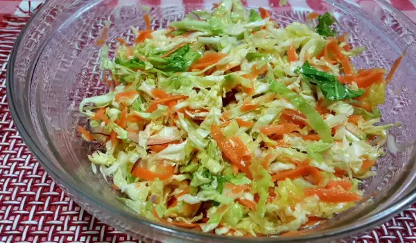 Cabbage and Carrot Salad